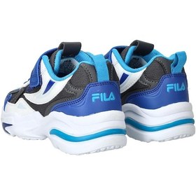 Resim Fila Madrun Velcro Ffk0261.13258 Mavi Beyaz Çocuk Spor Ayakkabı Çok Renkli 