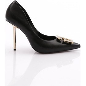 Resim Dgn 4532 Kadin Topuklu Ayakkabi 4532-2446-R1534 Siyah 