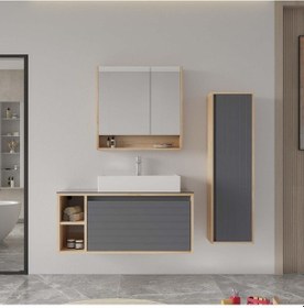Resim Orka Prato 100 Cm Legnano Banyo Dolabı Takımı Ve Boy Dolabı Legnano 