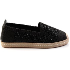 Resim Bambi Siyah Kadın Espadril K01117090416 