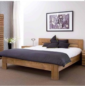 Resim Oscar Masif Çam Ahşap Başlıklı Karyola 150 x 200 