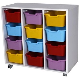 Resim Dolap Plastik 15 Çekmeceli 