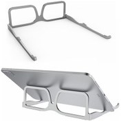 Resim Cbtx Ptaz10 Katlanabilir Gözlük Şekli Dizüstü Bilgisayar Standı Masası Dizüstü Bilgisayar Yükselticisi Macbook Air Pro Hp Lenovo Siyah 