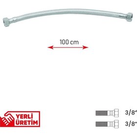 Resim Bağlantı Ve Batarya Hortumu - 3/8 İnç 100 Cm 