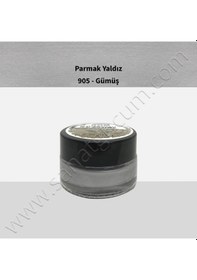 Resim Cadence Parmak Yaldız Boya 20 Ml. 905 Gümüş 