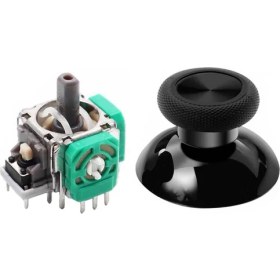 Resim Pop Konsol XBOX ONE Analog Motor ve Topuz Seti 1+1 XBOX ONE Kol Analog Tamir Seti Yedek Parça 