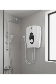 Resim abnturk Elektrikli Banyo Sofbeni Ani Su Isiticisi Termosifon 7000w 3 kademeli sıcak su 