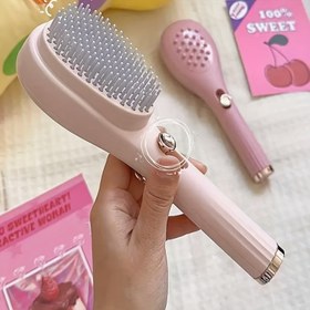 Resim Taşınabilir Antistatik İnce Dişli Tarak ve Ergonomik Saplı - Normal Saçlar İçin Nazik Açma & Düzleştirme, Seyahat Dostu Kompakt Tasarım, Zarar Vermez Saç Bakım Aracı, Ergonomik Fırça, İnce Plastik Kıllar 