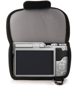 Resim MegaGear Panasonic Lumix DMC-GX85, GX80 Neopren Kamera Kılıfı 