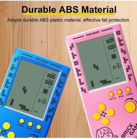 Resim Flybuy Rs-100 Abs Malzeme Tetris Oyun Konsolu, 5 Renk, Hafif Ve Taşınabilir, Aa Pil İle Çalışır 