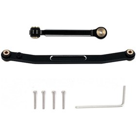 Resim Youmex Axial Scx24 Modelleri İçin Alüminyum Metal Direksiyon Bağlantı Seti 90081, Axı00005, Axı00006, Axı00002 Uyumlu 