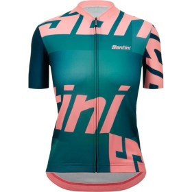 Resim Santini Karma Logo Kadın Bisiklet Forması 3S940L75CKARMALOGO 