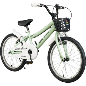 Resim Cesa Bisiklet Cesa Bike Classic 20 Jant Bisiklet 6-10 Yaş Pastel-yeşil Çocuk Bisikleti 