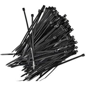 Resim Kablo Bağı Cırt Siyah Ultra Dayanıklı 100'lü Paket 3.6x250mm 