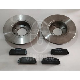 Resim Bosch Tofaş Doğan Kartal Şahin Ön Fren Disk ve Ön Balata Set 