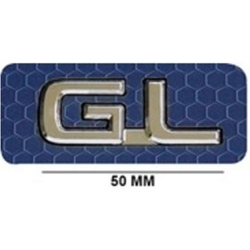 Resim Toyota Uyumlu Gl 20 50 Mm Krom Yazı 