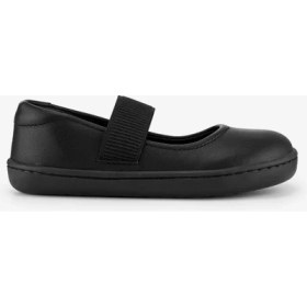Resim Hopfrög Smart Walker Mary Jane Havalı Siyah Barefoot Kız Babet Ayakkabı 