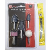 Resim Asaf Yapı Market Bhd 5 Parça Mini Kalıpçı Taşlama Seti Uç Vızvız Seti 