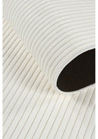 Resim Tropikal Home Relax Dekoratif Kaymaz Tabanlı Yıkanabilir ve Leke Tutmaz Dört Mevsim Yolluk Krem 