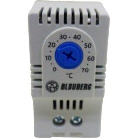 Resim Blauberg 230 Ac 1 N/o 10A Pano Termostatı ( Mavi ) 