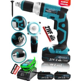 Resim Retools Şarjlı Alçıpan Vidalama Mavi 