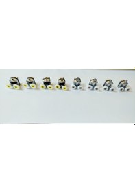 Resim Alika Metal Krom Duşakabin Tekeri Krom Parlak 