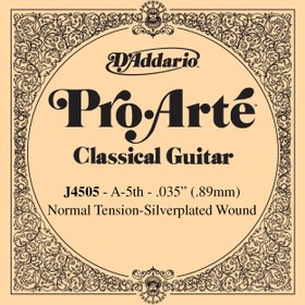 Resim D'Addario J4505 Pro-Arte Normal Tension Klasik Gitar Tek Tel (La) 
