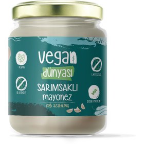 Resim VEGAN DÜNYASI Sarımsaklı Mayonez 300g 