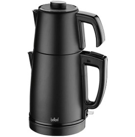 Resim Brillant Matte CS-5945 Çelik Elektrikli Çay Makinesi 