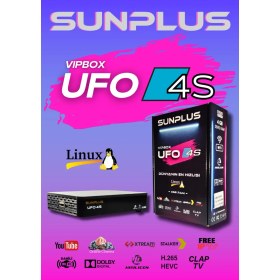 Resim Sunplus Vıpbox Ufo 4s Uydu Alıcısı 