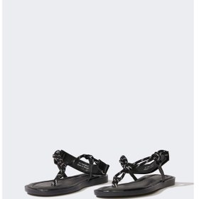 Resim Defacto Kadın Tek Bantlı Düz Taban Terlik E7173ax25spbk23 Siyah 