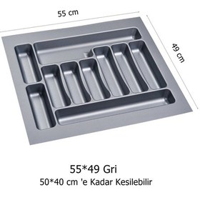 Resim Çekmece İçi Kaşıklık 55 x 49 CM Mutfak Çekmece Düzenleyici 