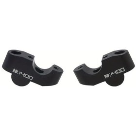 Resim Xuweiwei Honda Nx400 Nx500 Handlebar Riser Yükseltici Alüminyum Nx400 Logo Model Uyumlu 
