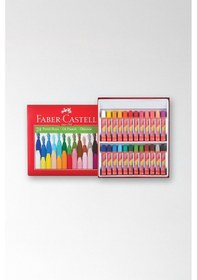 Resim Faber-Castell Pastel Boya Red Line Karton Kutu Köşeli 24 Renk 