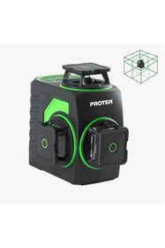 Resim Proter PL 360 LS 3x360° Çift Akülü Yeşil Lazer Hizalama 