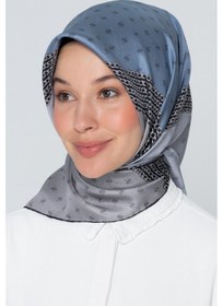 Resim Armine Özel Nostalji Serisi Twill İpek Eşarp Modelleri 8113D-04 