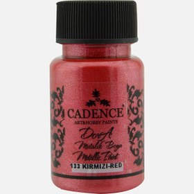 Resim Cadence Dora Metalik Kırmızı 50 ml 