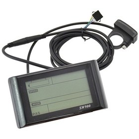 Resim Sw900 Ebike Lcd Ekran 24v/36v/48v52v/60v E-bike Lcd Metre Panel Ekran Elektrikli Bisiklet Bilgisayarı Için Ebike Aksesuarları A 
