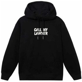 Resim Not Guilty Pullover Hoodie - Pamuk Siyah Erkek Kapüşonlu Süveter 2XL 
