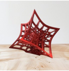 Resim Modern Geometrik Dekoratif Heykel - 3d Baskı Sanat Eseri 