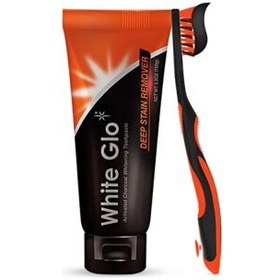 Resim White Glo Aktif Karbon Kömürlü Leke Giderici Beyazlatıcı Diş Macunu 100ml 