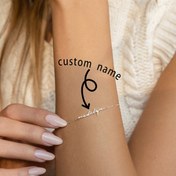 Resim 1 adet Özelleştirilmiş Kadın özel adı bileklik Paslanmaz Çelik kişiselleştirilmiş moda takı en iyi moda sonbahar modası basit gündelik san francis sevimli anne özelleştirilmiş aile arkadaşlar için 