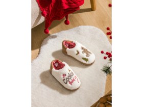 Resim Lc Waikiki Yeni Sezon Yılbaşı Temalı Pelüş Kadın Panduf 