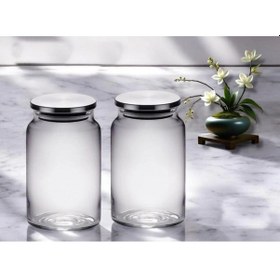 Resim Gönül Gnl 3435 Metal Kapaklı Cam Kavanoz 800 Cc Şeffaf 