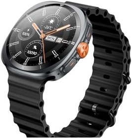 Resim Bix TSW2 1.43 inç AMOLED Ekran Bluetooth 5.3 Telefon Görüşme iOS & Android Uyumlu Metal Akıllı Saat Siyah 