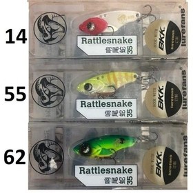 Resim Lurefans Rattlesnake R35 3.5Cm 5Gr Vibrasyon Jig Yem 