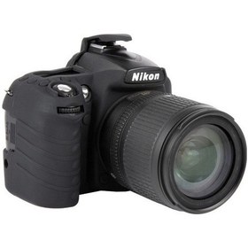 Resim Easycover Nikon D90 Silikon Kılıf Ecnd90 (Siyah) 