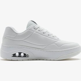 Resim Skechers UNO COURT Erkek Beyaz Spor Ayakkabı 183145-WHT 