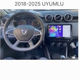 Resim Dacia Duster (2018-2020) Uyumlu 10 İnç Android Multimedya Sistemi - Wireless CarPlay & Android Auto - Full HD IPS Ekran - GPS Navigasyon - Soket Sokete Tam Uyum (Duster 2 Serisi) (4, GB) 