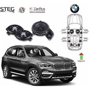 Resim BMW X1 - X3 - X5 - X6 - X7 Serisi STEG İtaly Hoparlör Kiti 
